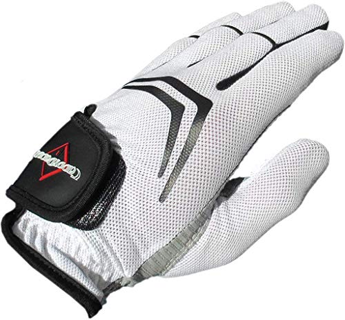 CaddyDaddy Golf Glove, Longer Lasting, Breathable with Superior Grip (4, Large (LH))