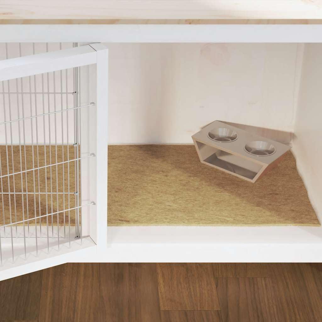 Esterilla para roedores de cáñamo, 1 x 25 m, 5 mm de grosor, se puede cortar y retiene la humedad para suelo de jaula, cama higiénica para conejos, cobayas, hámsters, caja de transporte
