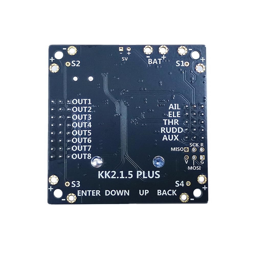 KK2.1.5 Plus KK2 Flight Control Board Kontroler VTOL dla FPV Racing Drone RC Samolot, V1.19S1 PRO Oprogramowanie sprzętowe Łatwy w użyciu