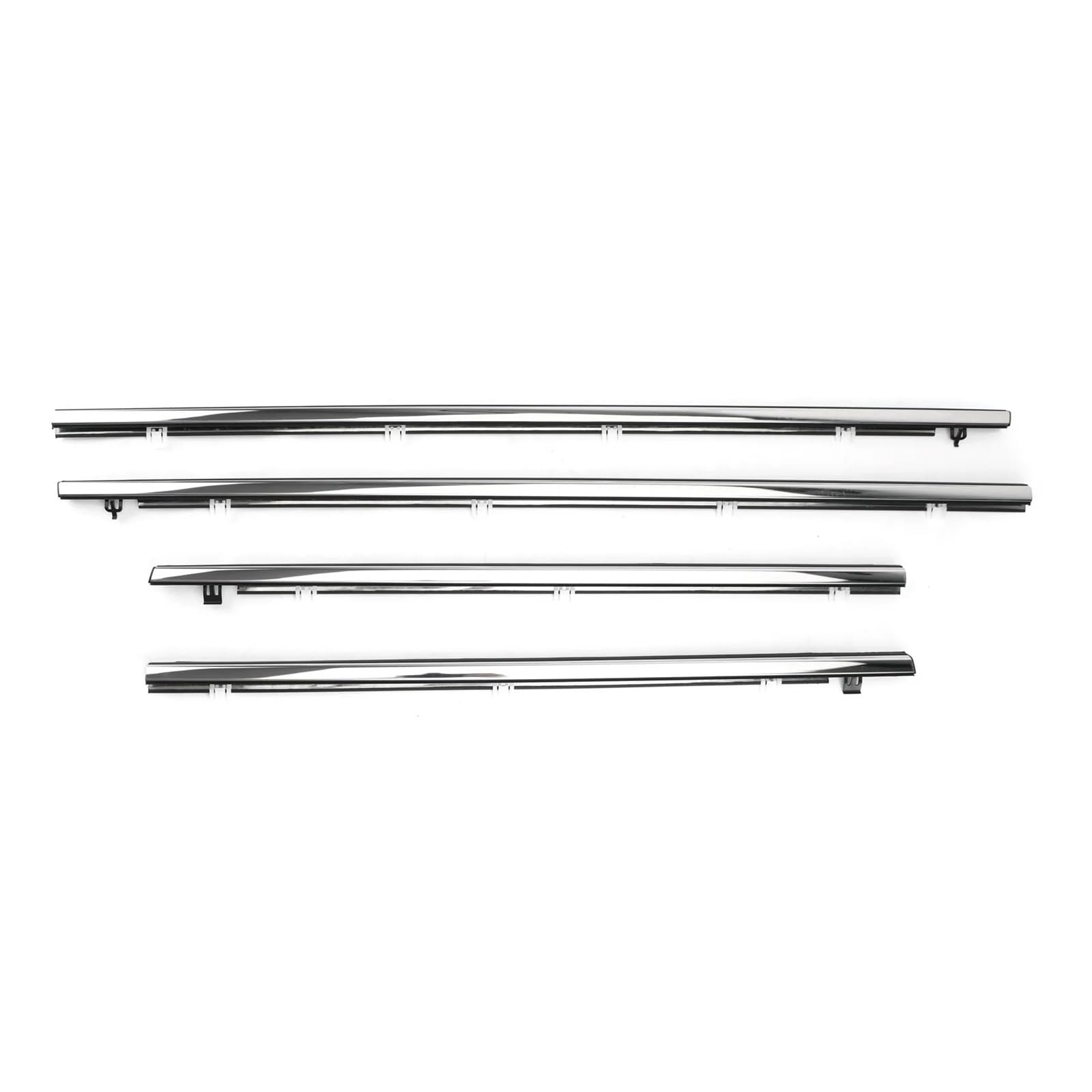 Watjcse One Color 4X Car Outside Window Weatherstrip Seal Belt Moulding Compatible With Honda Acura Tsx 2009 2010 2011 2012 2013 2014 72410-Tl0-003