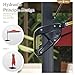 Sophia & William 12ft Cantilever Patio Umbrella with Base, Large Rectangular Umbrellas with 360-degree Rotation, Aluminum Pole for Garden Pool Backyard, Red
