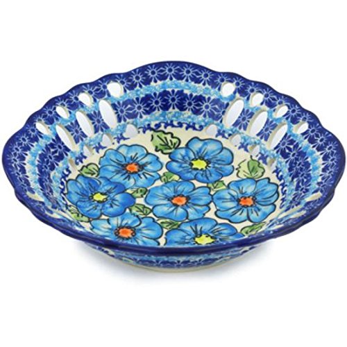 Ceramika Bona H0700H Polish Pottery Ceramic Bowl with Holes Hand