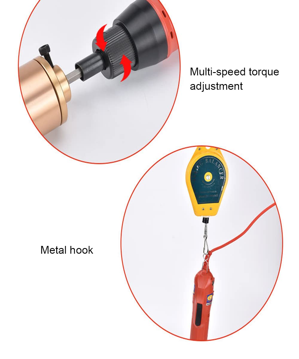 ELEOPTION 220V Manual Bottle Capper Handheld Electric Bottle Capping Machine Cap Sealer Sealing Machine for Plastic Bottle Capp Diameter 10-20 mm 20-30 mm 30-40 mm 40-50 mm product thumbnail 7