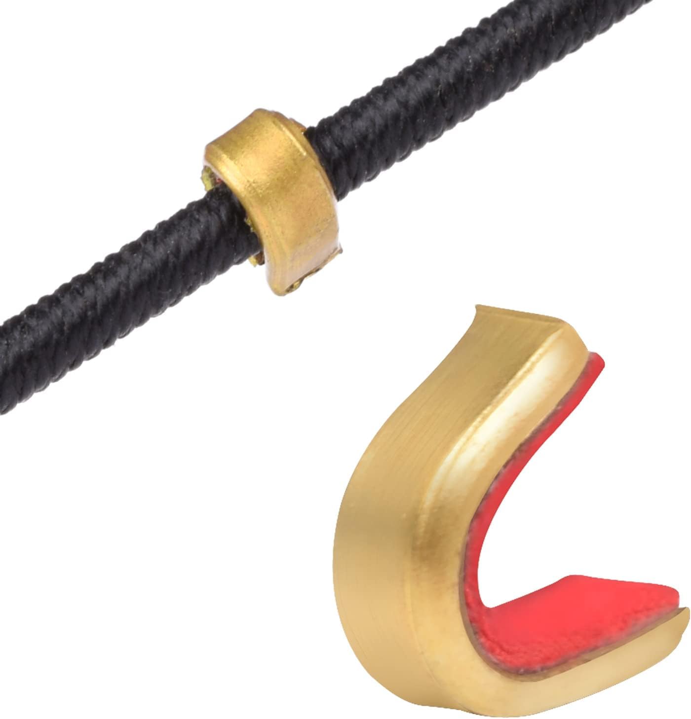 POFET 10pcs Bowstring Nocks Buckle Clips Nocking Point pour la Chasse au tir à l'arc