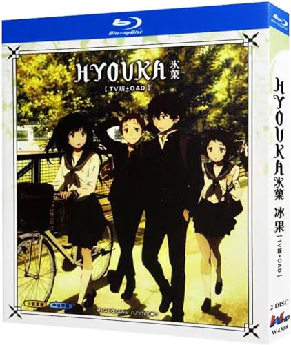 �X�� Hyouka TV��+OAD �S�W Blu-ray BOX�A�t��HD 1080p�Ή��A�u���[���C�f�B�X�N×2���g�A�h���r�[�f�W�^���Ή� [���s�A���i]