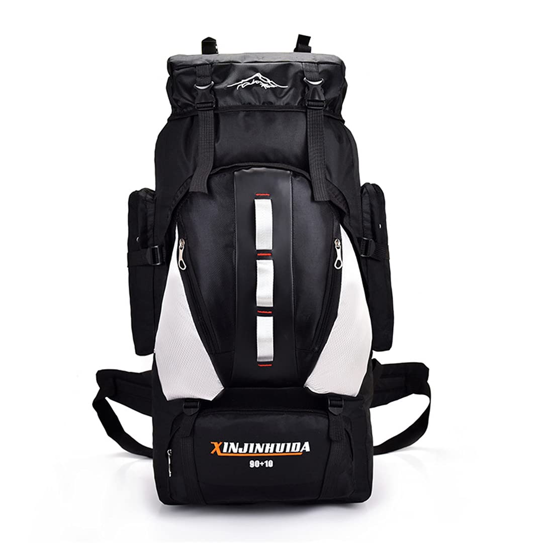 Amazon.co.jp: 大型 100L キャンプ バックパック アウトドア バッグ 
