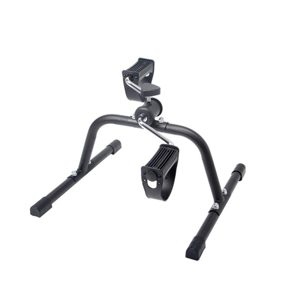 Mini Bicicleta estática - Bicicleta de Escritorio portátil - Máquina de Venta Ambulante de Ejercicios para Manos, Brazos y piernas - Equipo de rehabilitación de Fitness Ajustable de bajo Impacto para