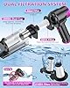 EYYA Handheld Vacuum Cordless, 16KPA High Power Portable Car Vacuum Cleaner & Air Duster, Hand Held Vacuum Cordless Rechargeable with Multi-Nozzles & 2 HEPA Filters for Car Home Office #4