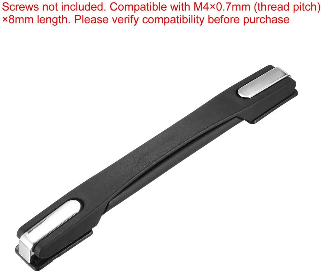 uxcell Luggage Handle, 220mm Long Strap Grip Replacement for Suitcase Case Black