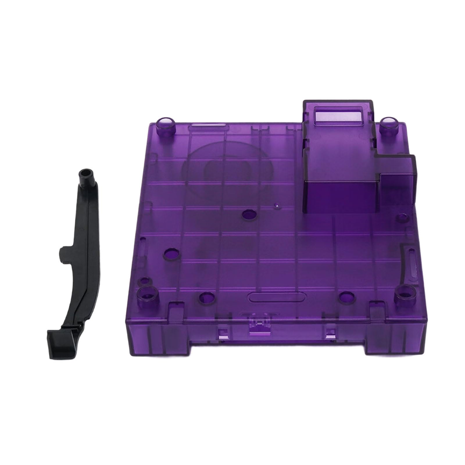 Custodia con base traslucida resistente ai graffi, custodia per videogiochi, accessorio di ricambio per videogiochi