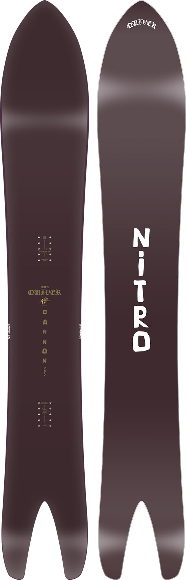 Amazon | Nitro Cannon 2024 スノーボード 203。 | Nitro | ボード