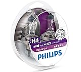 2 x H4 12 V 60/55 W Philips Vision Plus + 60% Licht P43t Auto Moto Lampe