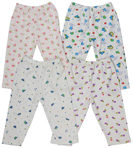 Image of ToBeInStyle Girl's 4 Pack Solid Color Lounging Casual Capri Pants Relaxed Fit