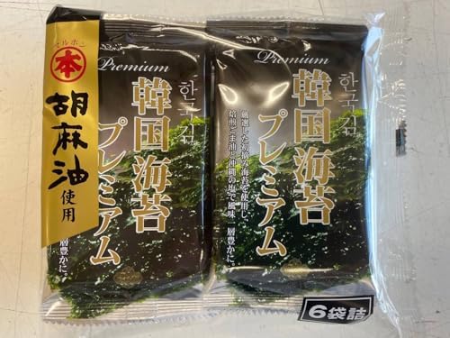 （02:53時点） サンエイ海苔 プレミアム韓国海苔 6P(8切8枚)×5袋