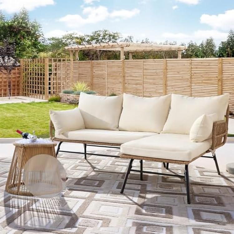 Juego de muebles de patio para exteriores en forma Dominican