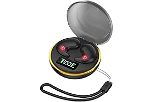 Luminous Sleep Earbuds with Invisible Bluetooth 5.3