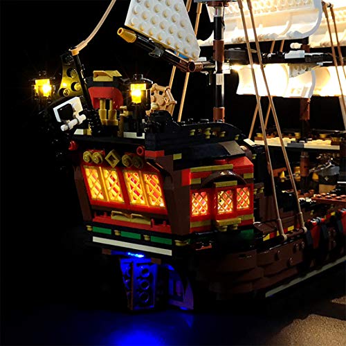 Sugeren LED Beleuchtungsset für Lego Piratenschiff 31109, LED Licht Set kompatibel mit LEGO 31109 (Ohne Lego Set) – Bild 4