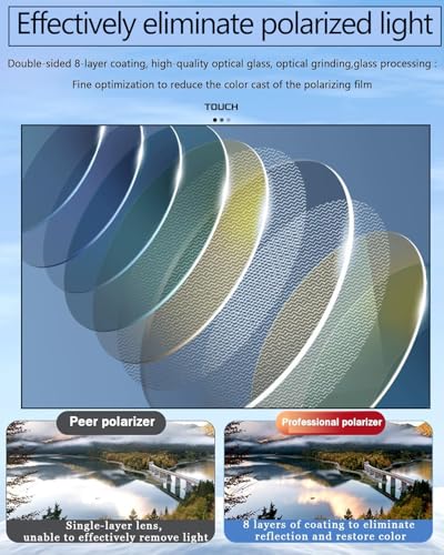 Image of Filter for Mobile, 52mm Polarizing Filter Kit for Smartphones, Professional Camera Lens Accessory with Cleaning Cloth and Case, Ideal for Outdoor Photography and Travel Shoots