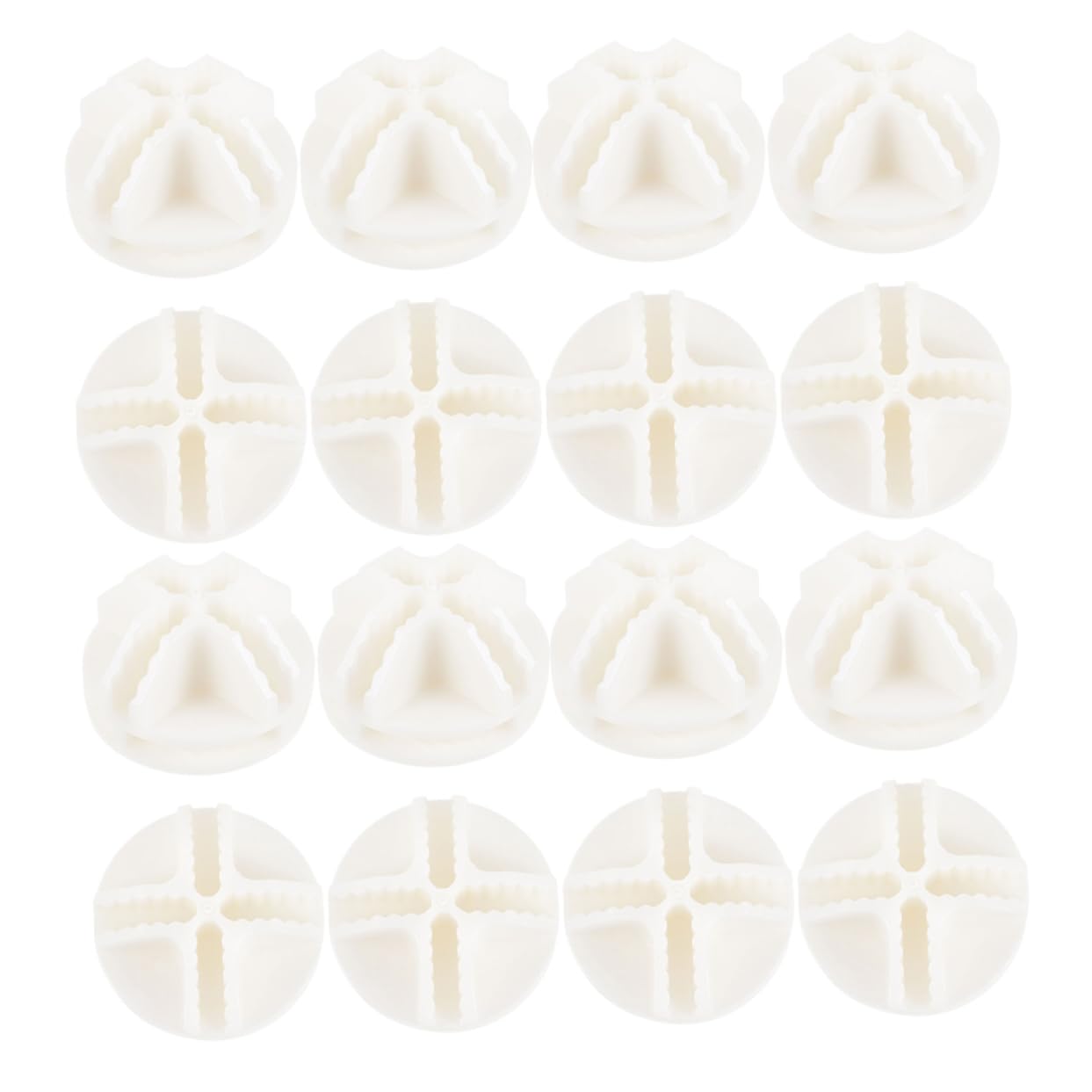 Luxshiny Cube Organizer Connectors Wire Cube Storage Organizer Abs Plastic Connectors 40pcs