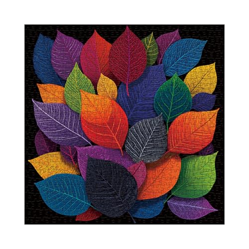 Colorido Rompecabezas de Hojas Naturales para Adultos 1000 Piezas Arte, Paisaje de Plantas Desafiante miniatura 2