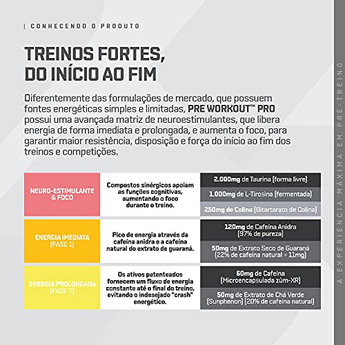 PRE WORKOUT PRO POTE 600G - FRUTAS VERDES