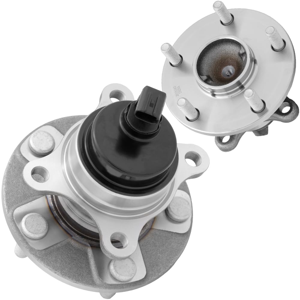 [2-Pack] 513163 - Front Driver or Passenger Side Wheel Hub Bearing Assembly Compatible with 2001-2006 Lexus LS430