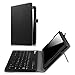 Fintie Verizon Ellipsis 8 HD Keyboard Case (2016 release) - Slim Fit PU Leather Stand Cover with [All-ABS Hard Material] [Long Life Battery] Removable Wireless Bluetooth Keyboard, Black