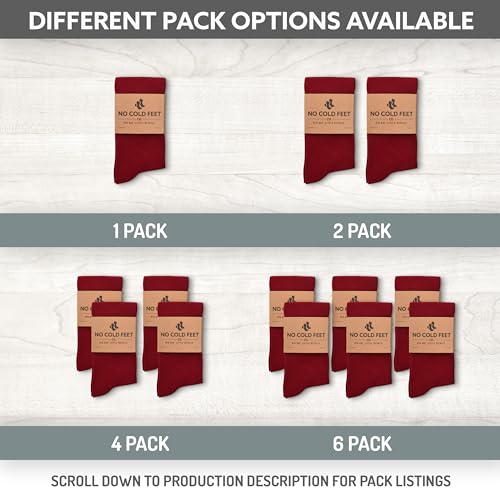 Fun Burgundy Colorful Novelty Socks for Men for Dress Casual Formal Groomsmen Wedding, 8 Pack2