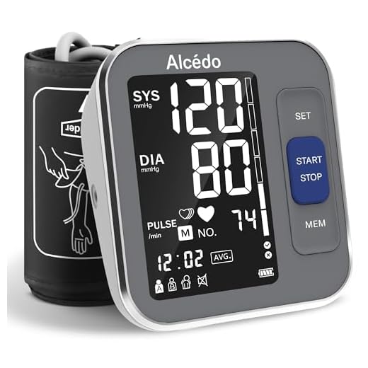 Alcedo Blood Pressure Monitor Upper Arm, Automatic Digital BP Machine