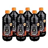 Flameup Petroleum für Petroleumheizung, -ofen oder Lampe, 6 L hochreines Kerosin zur Verbrennung in...
