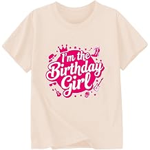Birthday Girl Shirt 2nd 3rd 4th 5th 6th 7th 8th 9th Girls Birthday Tshirts Cotton Short Sleeve Tees