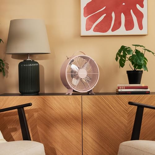 Cecotec Tischventilator EnergySilence 400 RetroDesk Pink, 25 W – Ansicht 3