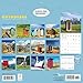 Carousel Calendars, Extraordinary Outhouses 2026 Wall Calendar, 12'' X 12'', 16-Month Calendar with Stapled Binding