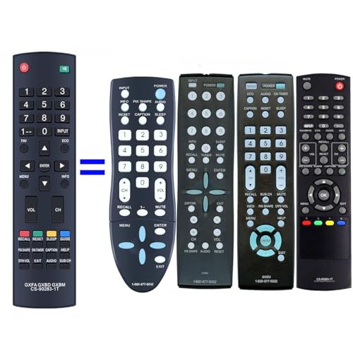 ZWP CS-90283-1T GXBD GXBM GXFA Replacement Remote Control for Sanyo TV DP50842 DP24E14 FVF5044 DP26746 DP26647 DP42647 DP32242 DP55441 DP46142 DP40142 DP42142 DP32640 DP42740 DP42841 DP46841 DP50741