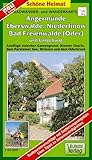 radwegenetz oderbruch  Radwander- und Wanderkarte Angermünde, Eberswalde, Bad Freienwalde (Oder) und Umgebung: Ausflüge zwischen Gamengrund, Kloster Chorin, dem Parsteiner ... und dem Oderbruch. 1:50000 (Schöne Heimat)