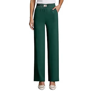 Pulisa Heracomfy Glamorease Perfect Drape High Rise Pull-On Stretch Pants Heracomfy Pants for Seniors Women Over 50