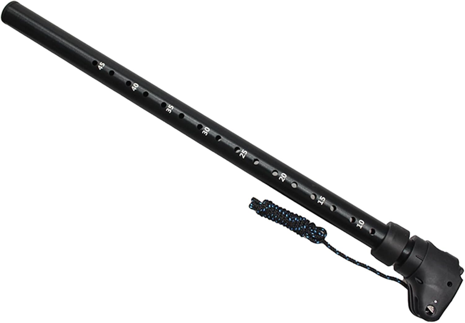 Windsurf RDM Mast Extension with Nylon RDM Ring,Black 45cm for Windsurfing Sailing