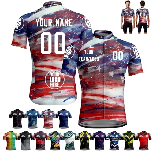 Custom Men's Cycling Jersey Style 5
