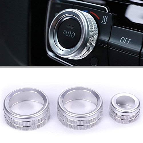 Pomos de aire acondicionado para coche, accesorio de aleación para 1 2 3 4 Series F30 F34 F46 GT X1 F48 2013-2017