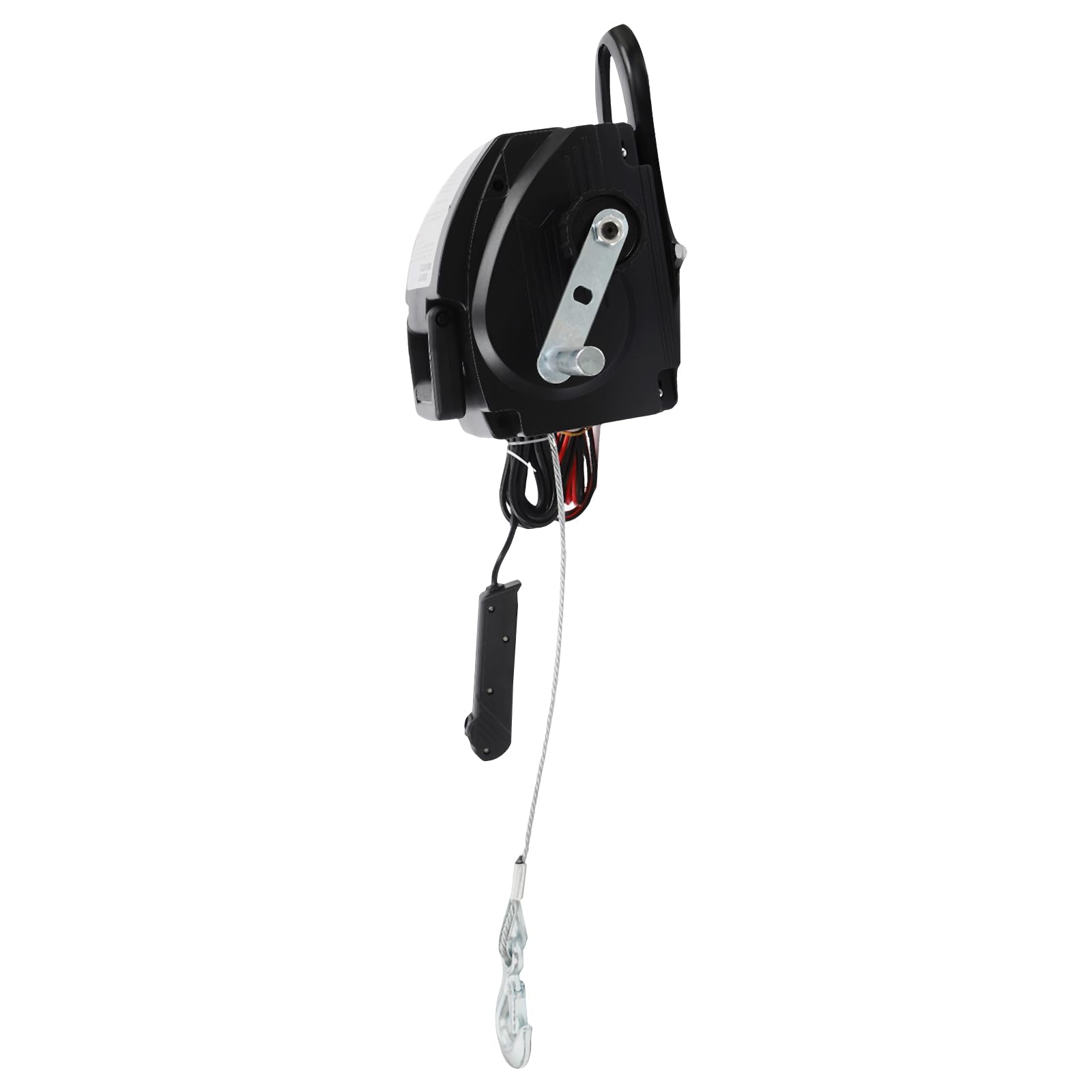 Seilwinde 12V Elektrischer Seilzug Rollkraft 6000lbs; Schwimmende Ziehkraft 5000lbs Handseilzug 907kg Nennkraft Seilwinde für Auto 1,8 m/s Winch einfach zu handhaben Flaschenzug Winde