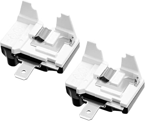 Miniatura 1 de uxcell 2 piezas de repuesto para compresor protector de sobrecarga de refrigerador, 1/4 HP (180 W)