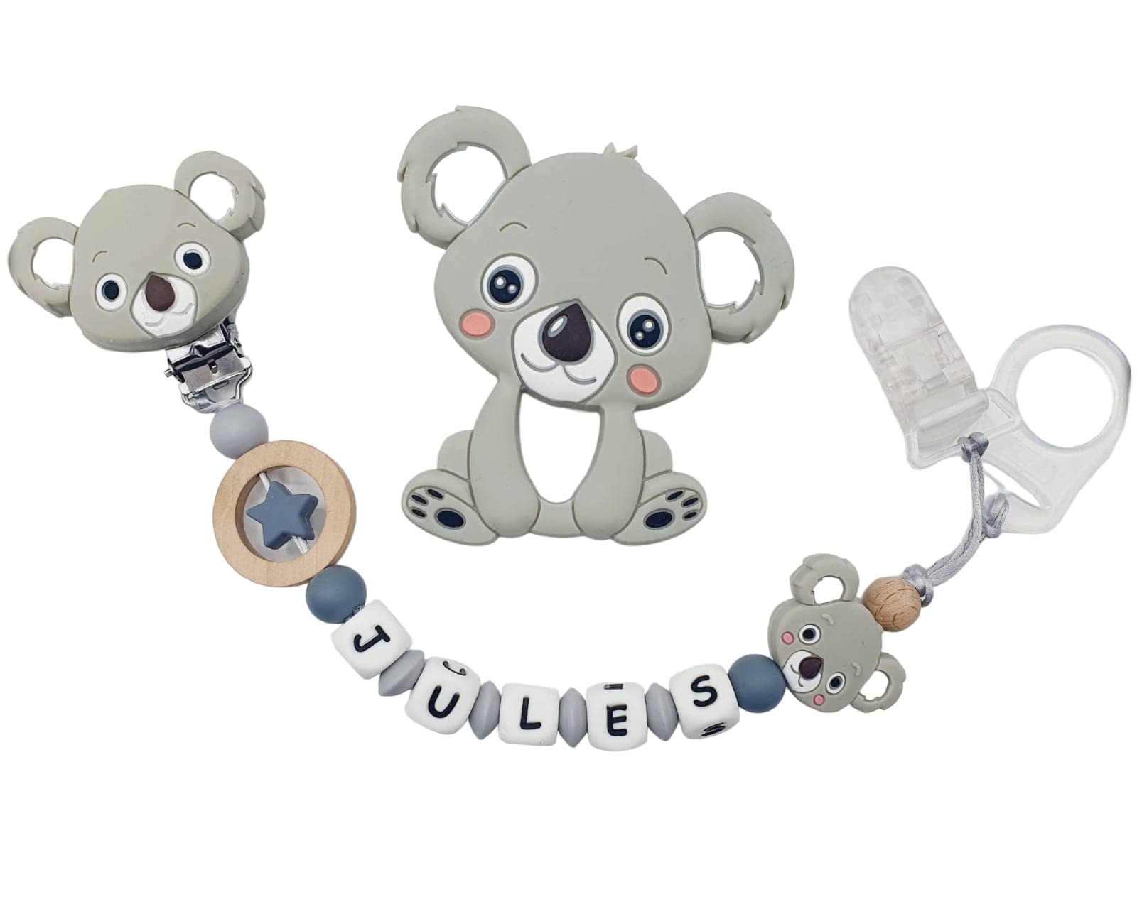 Générique Attache Koala silicone
