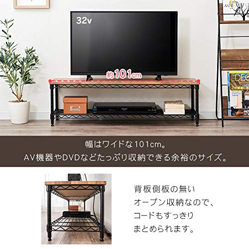 Amazon｜ラック スチールラック テレビ台 ローボード メタルラック