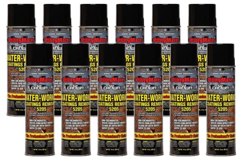 Water-Works! Coatings Remover, Case of 12 (20 oz) cans; 12 Count
