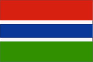 Gambia Flag Polyester 3 ft. x 5 ft.