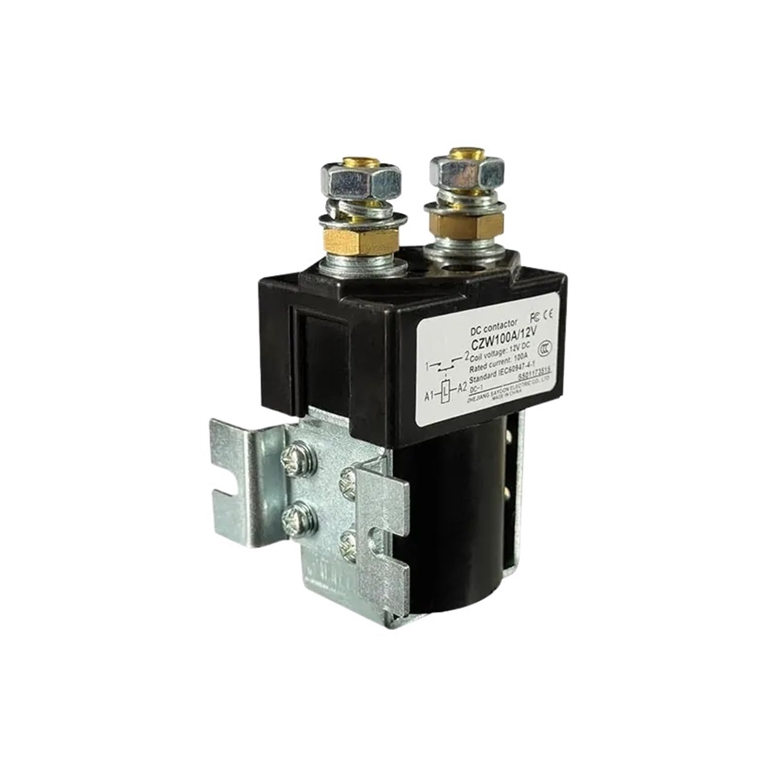 Contacteur 1 NO 1 NC CC haute performance CZW 400A pour batterie