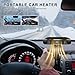 Electric Car Heating Fan, Rechargeable 12V 24V Heater, Portable Auto Fan with Quick Heat, Dashboard and Windscreen Accessory for Sedans, Heater with Adjustable Airflow, Road Trip and Camping