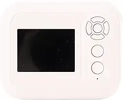 Câmera de Impressão Instantânea, 48MP 1080p HD Lens 6x Imprimir Fotos Preto e Branco Fotos, Mp3 e Jogo, Câmera Digital Instantânea para Adultos e Crianças, Presentes de (Bege)