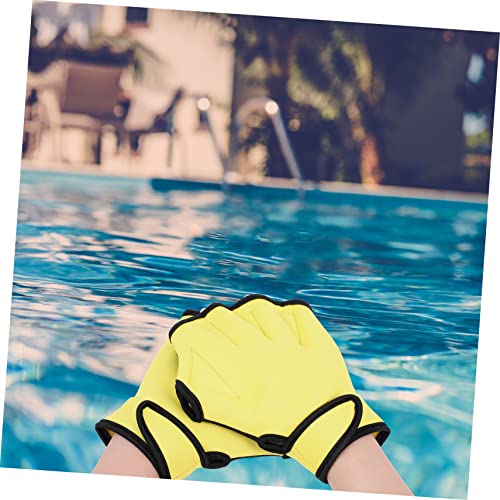 Sosoport 3 Pares Luvas De Auxílio À Natação Luvas De Mergulho Luvas De Resistência À Água Equipament