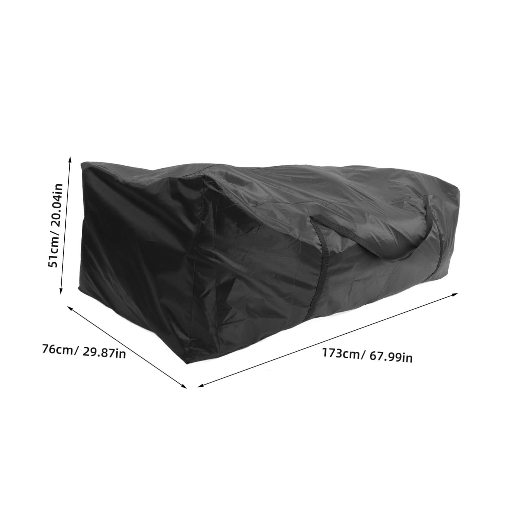 Bolsa para Árbol de Navidad Grande Plegable Oxford con y Asas Resistentes Contenedor Extra Grande para Almacenamiento y Transporte Fácil